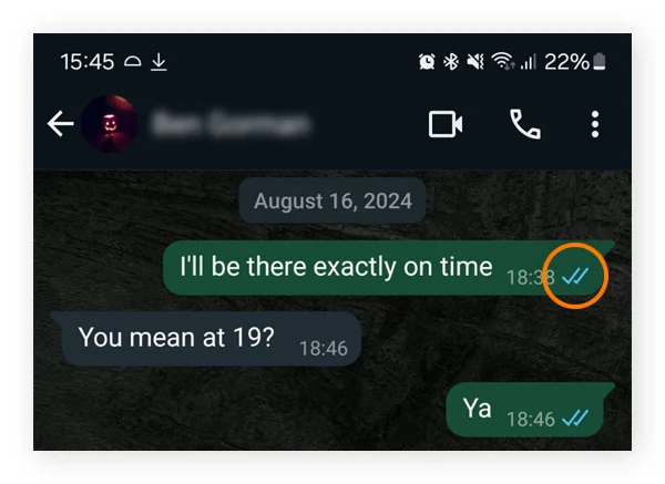 WhatsApp发送及阅读的示例
